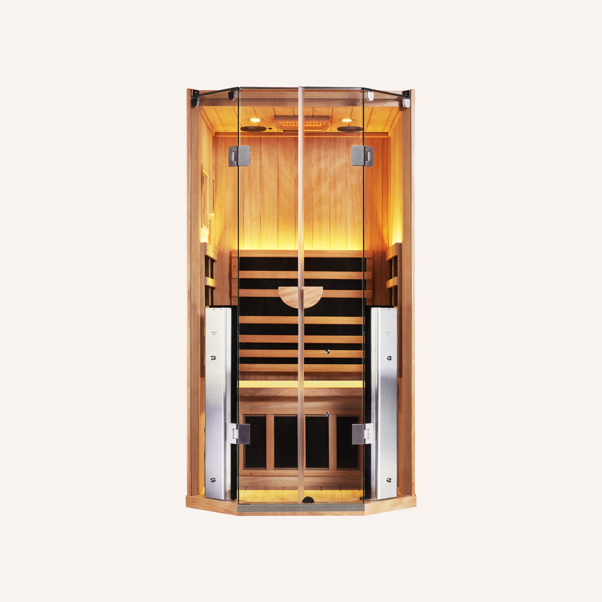 Sanctuary 1 Person Sauna | Okoume Pro | EU Plug