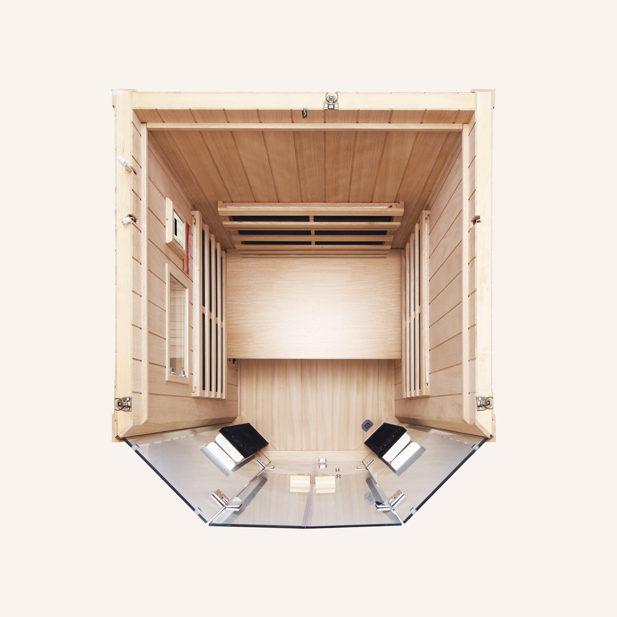 Sanctuary 1 Person Sauna | Okoume Pro | EU Plug