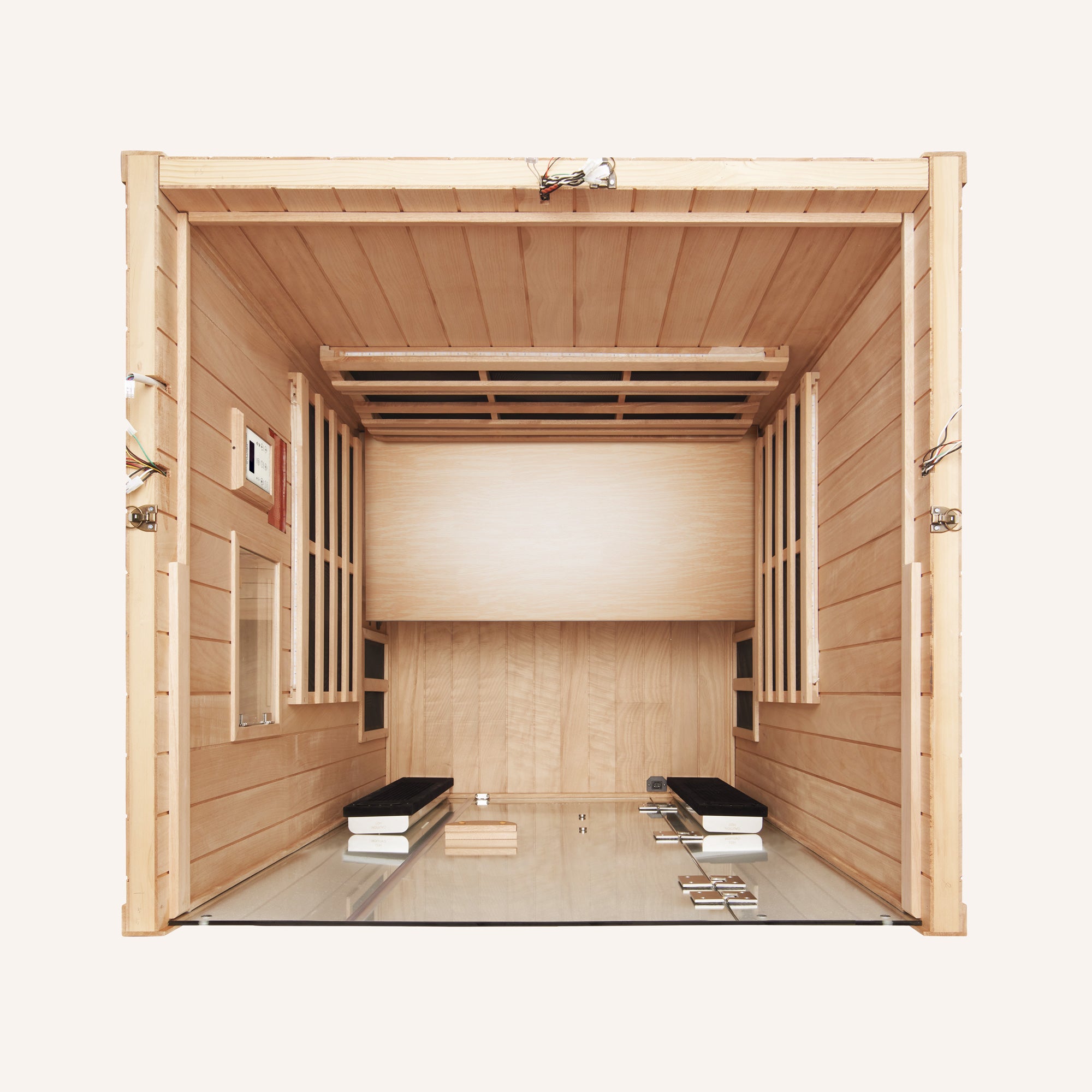Sanctuary 2 Person Sauna | Okoume Pro | EU Plug