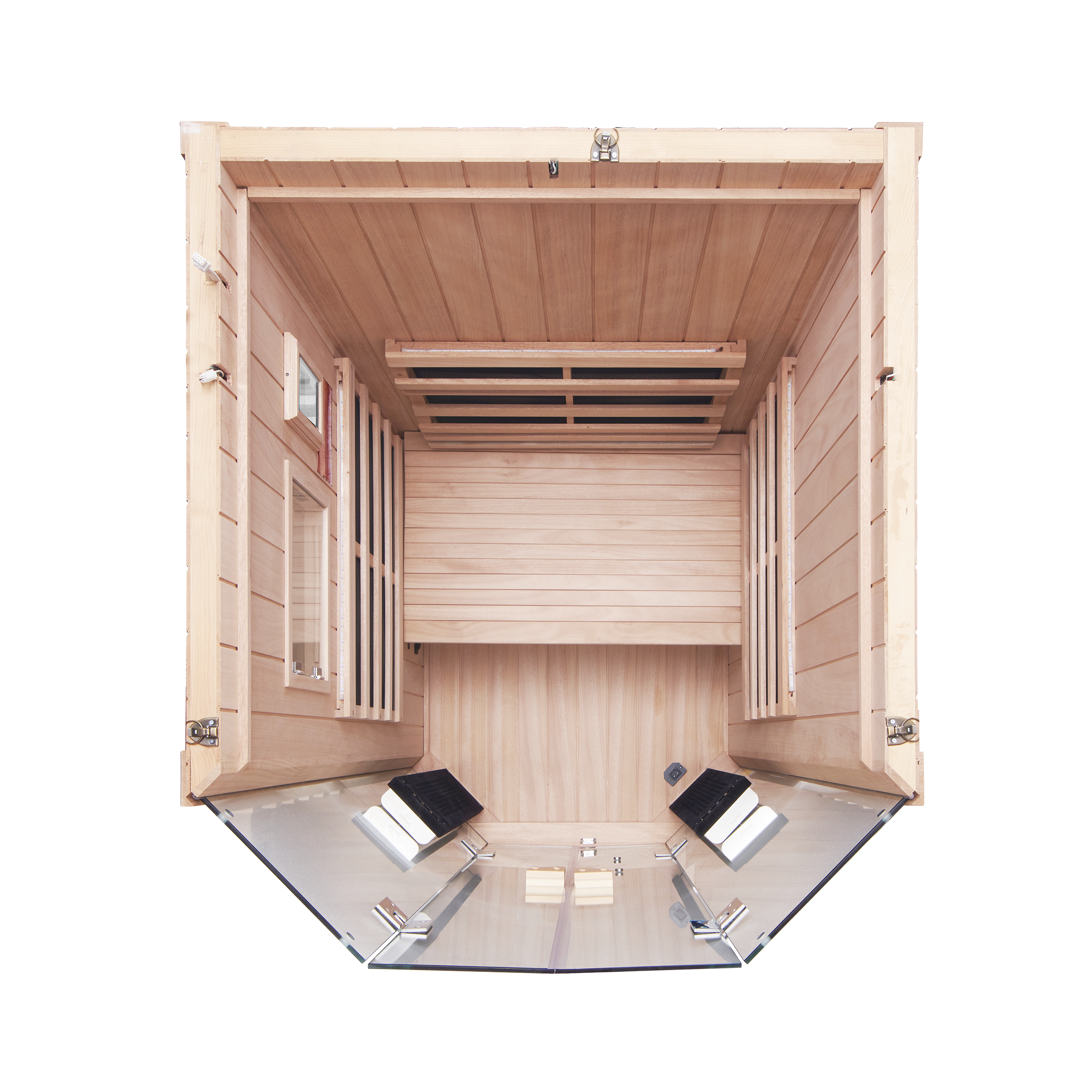 Sanctuary 1-Person Sauna | Okoume Pro | EU Plug