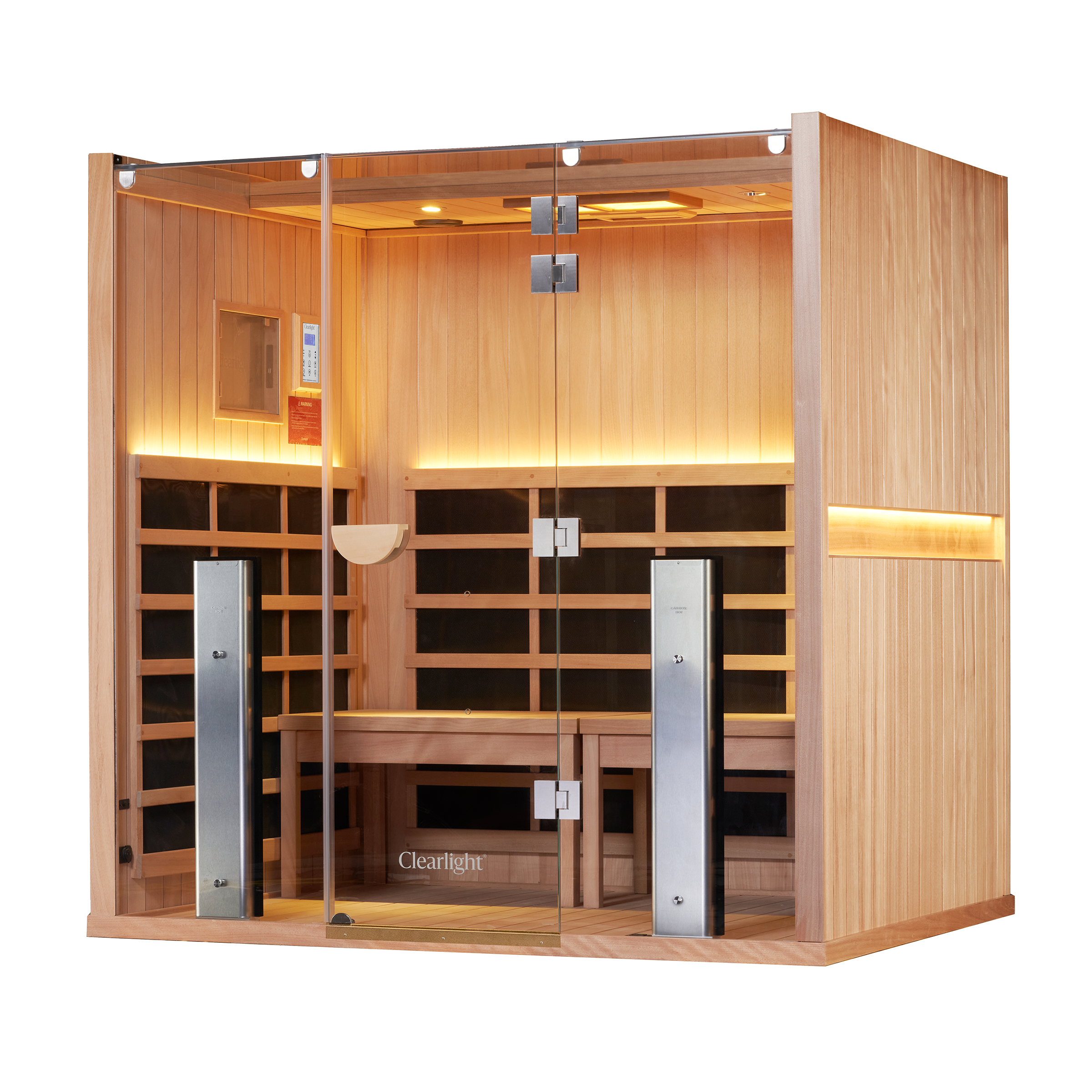 Sanctuary Yoga 4 Person Sauna | Okoume Pro | EU Plug