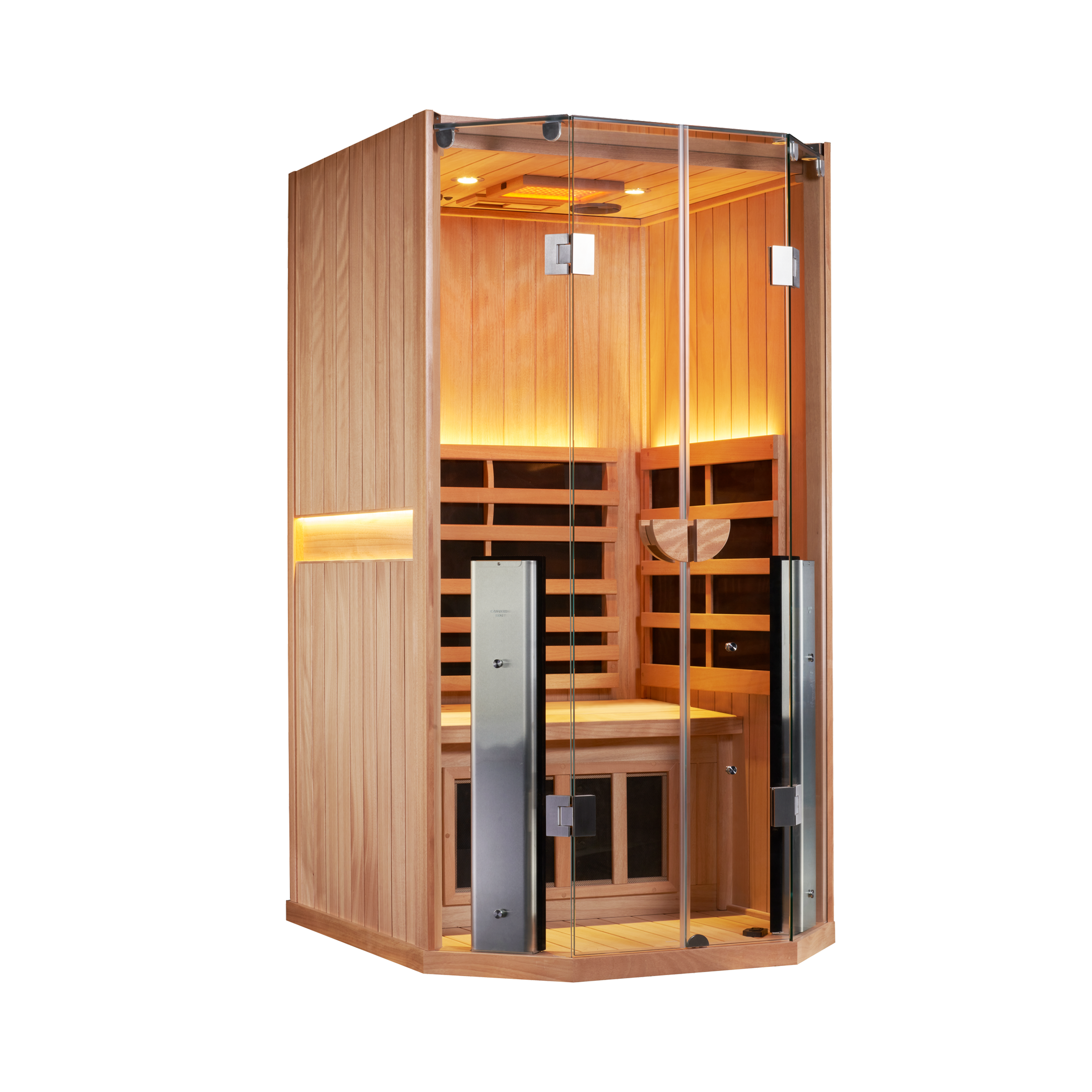Sanctuary 1 Person Sauna | Okoume Pro | EU Plug
