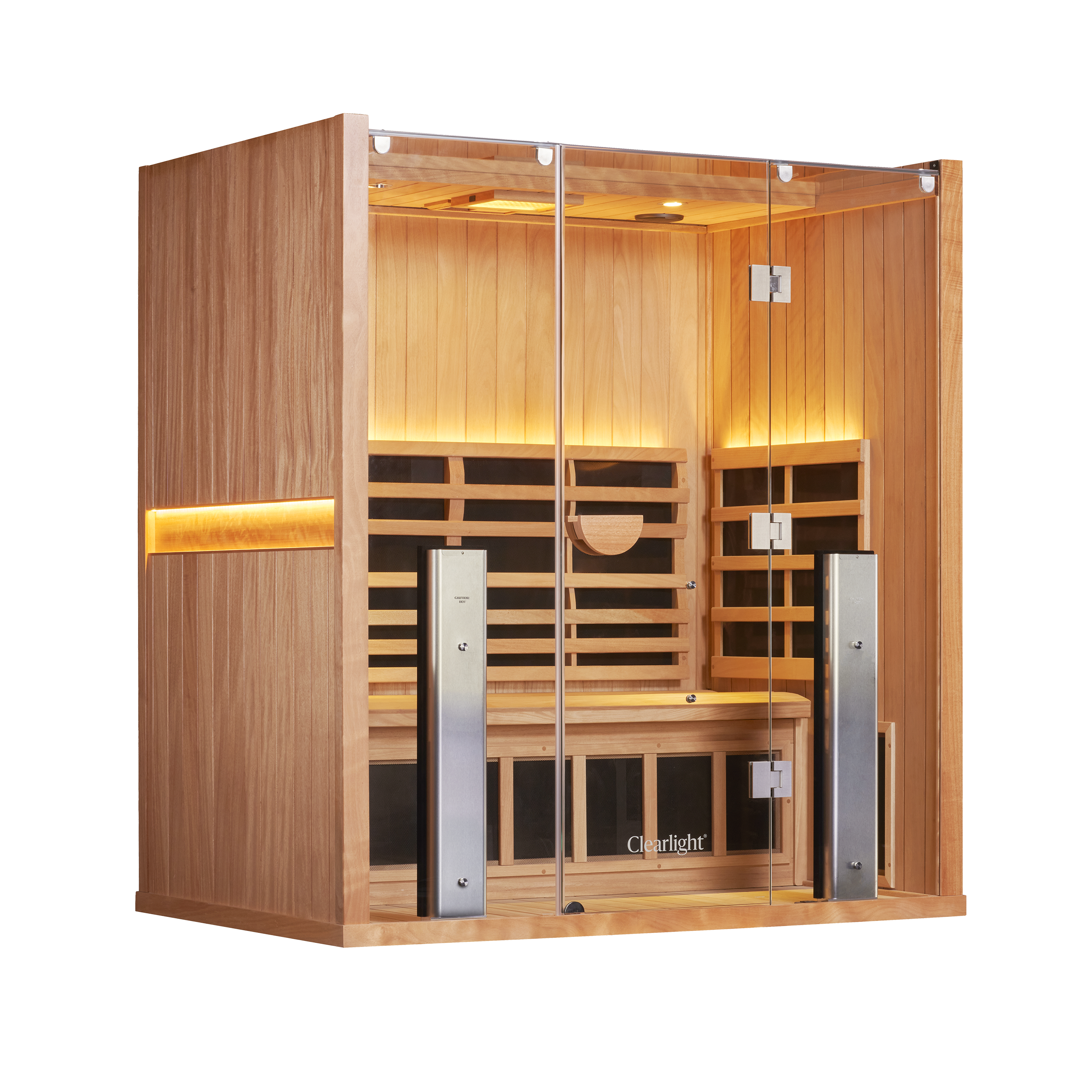 Sanctuary 3 Person Sauna | Okoume Pro | EU Plug
