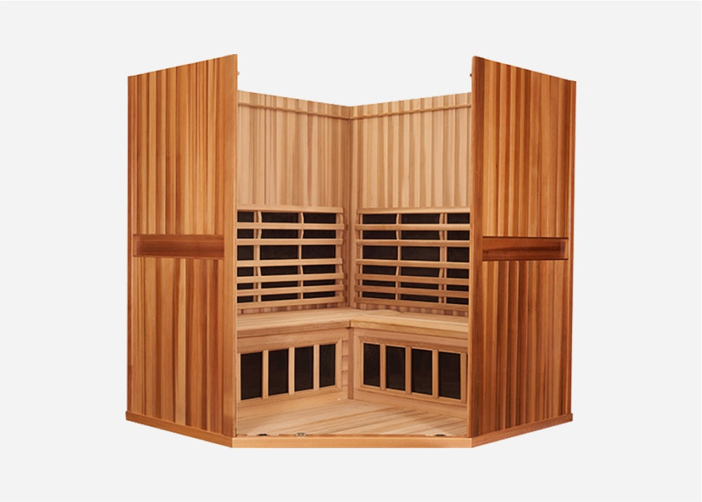 Sauna angolare per 4 persone Sanctuary