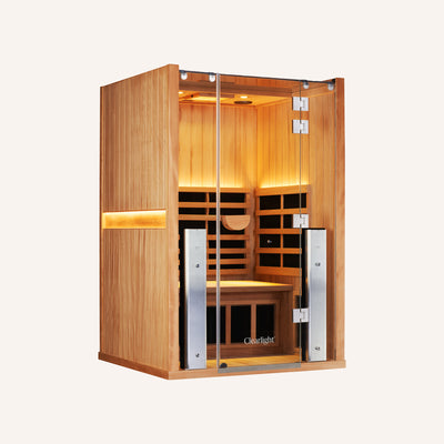 Sanctuary 2 Person Sauna | Okoume Pro | EU Plug