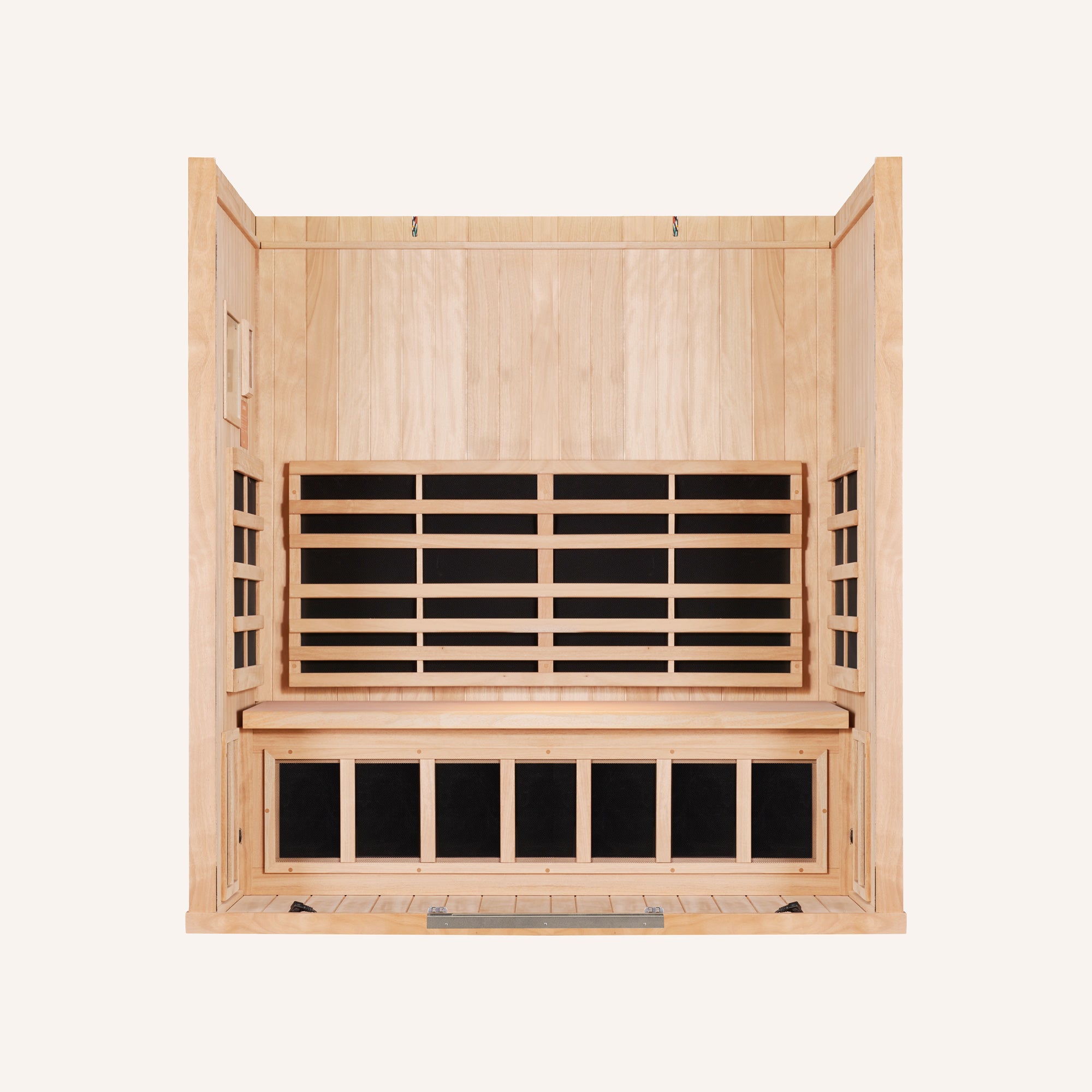 Sanctuary 3 Person Sauna | Okoume Pro | EU Plug