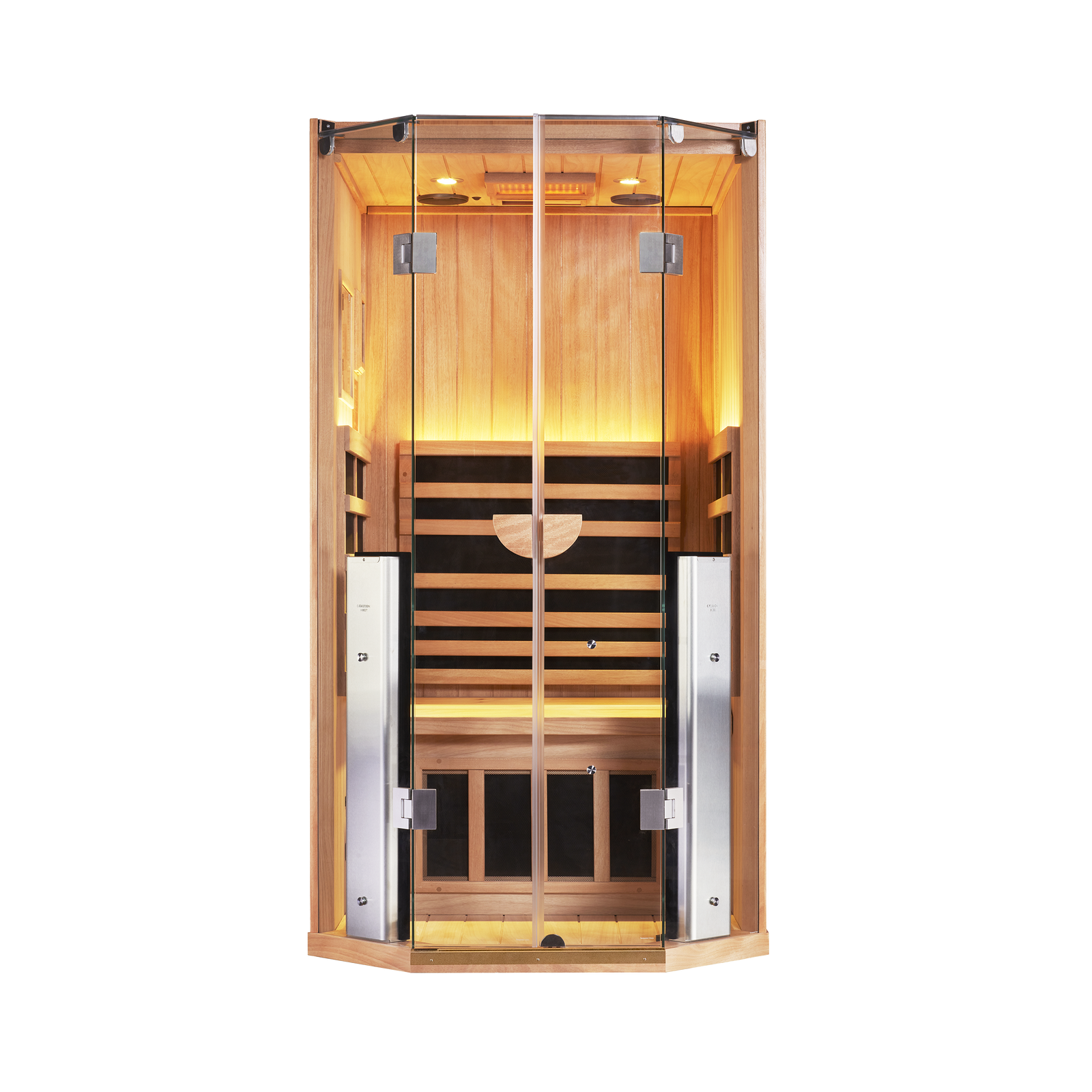 Sanctuary 1 Person Sauna | Okoume Pro | EU Plug