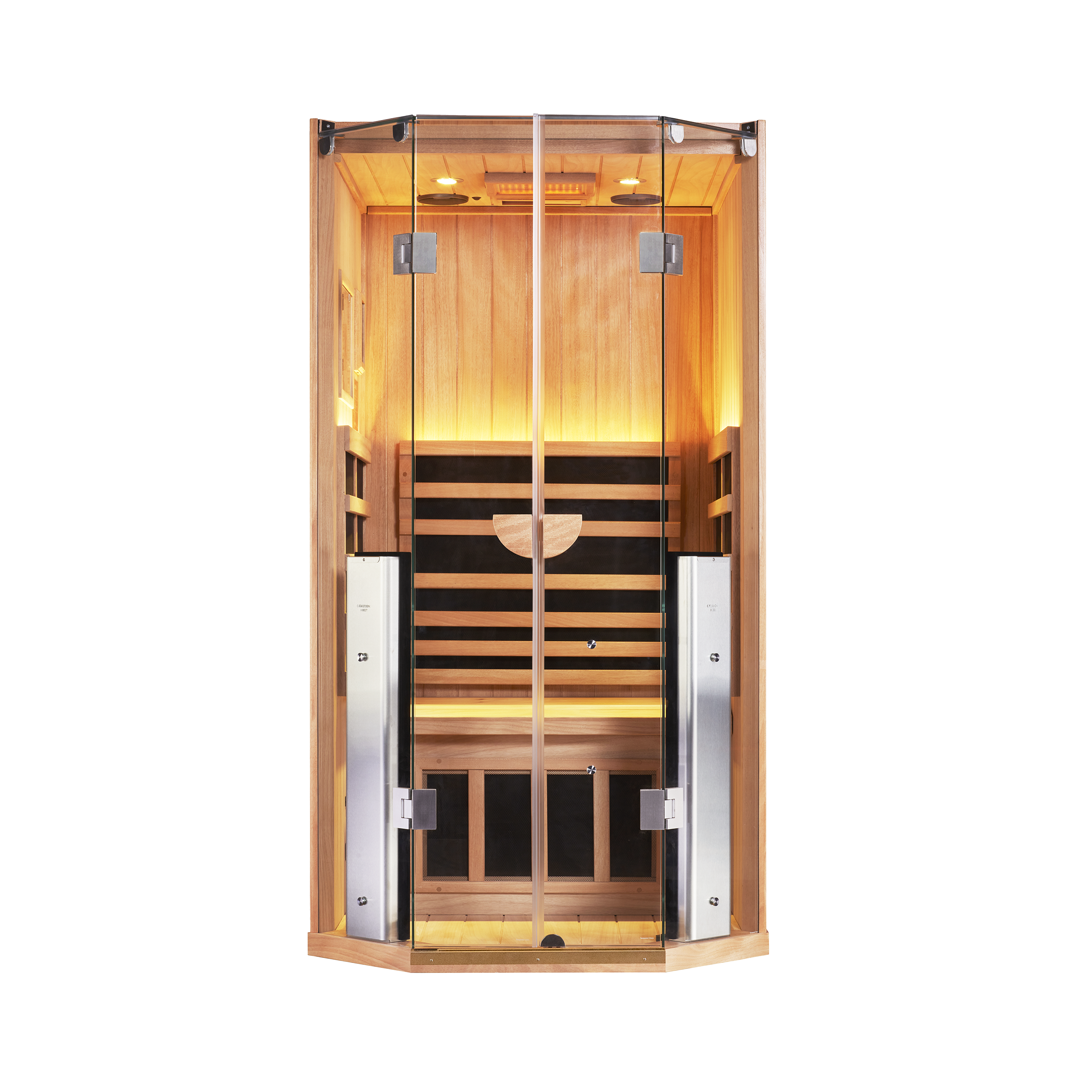 Sanctuary 1-Person Sauna | Okoume Pro | EU Plug