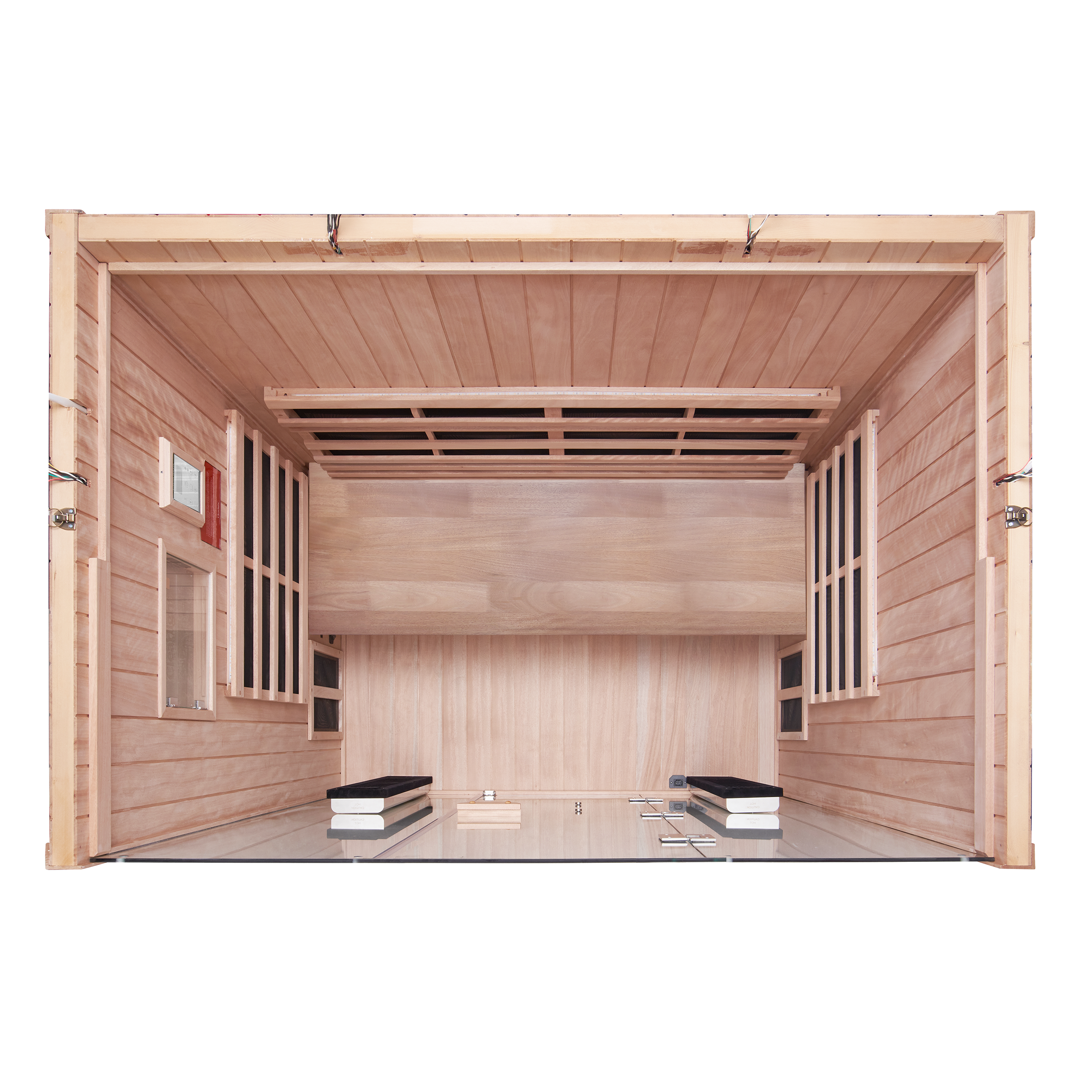 Sanctuary 3 Person Sauna | Okoume Pro | EU Plug
