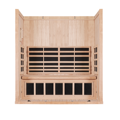 Sanctuary 3 Person Sauna | Okoume Pro | EU Plug