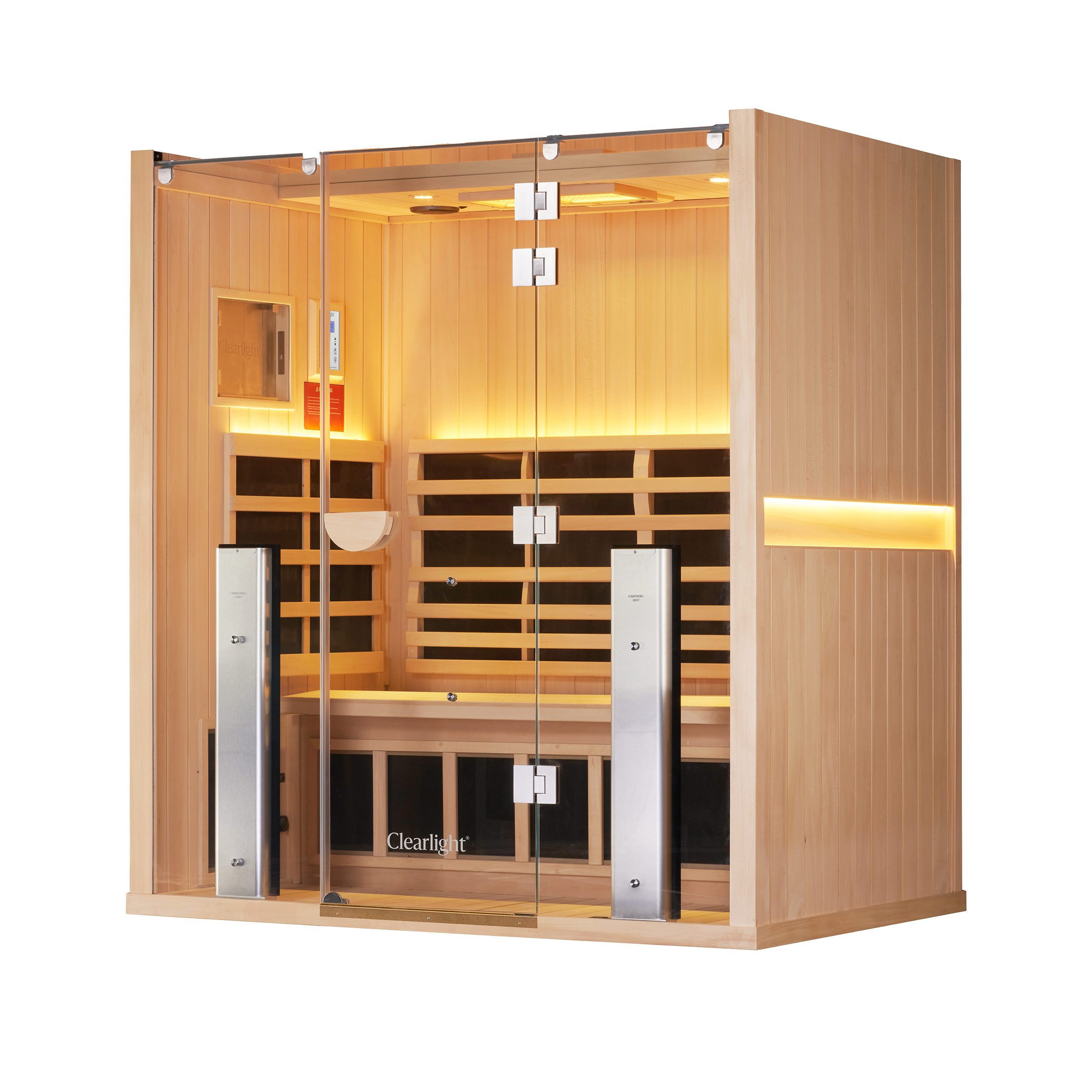 Sanctuary 3 Person Sauna | Okoume Pro | EU Plug