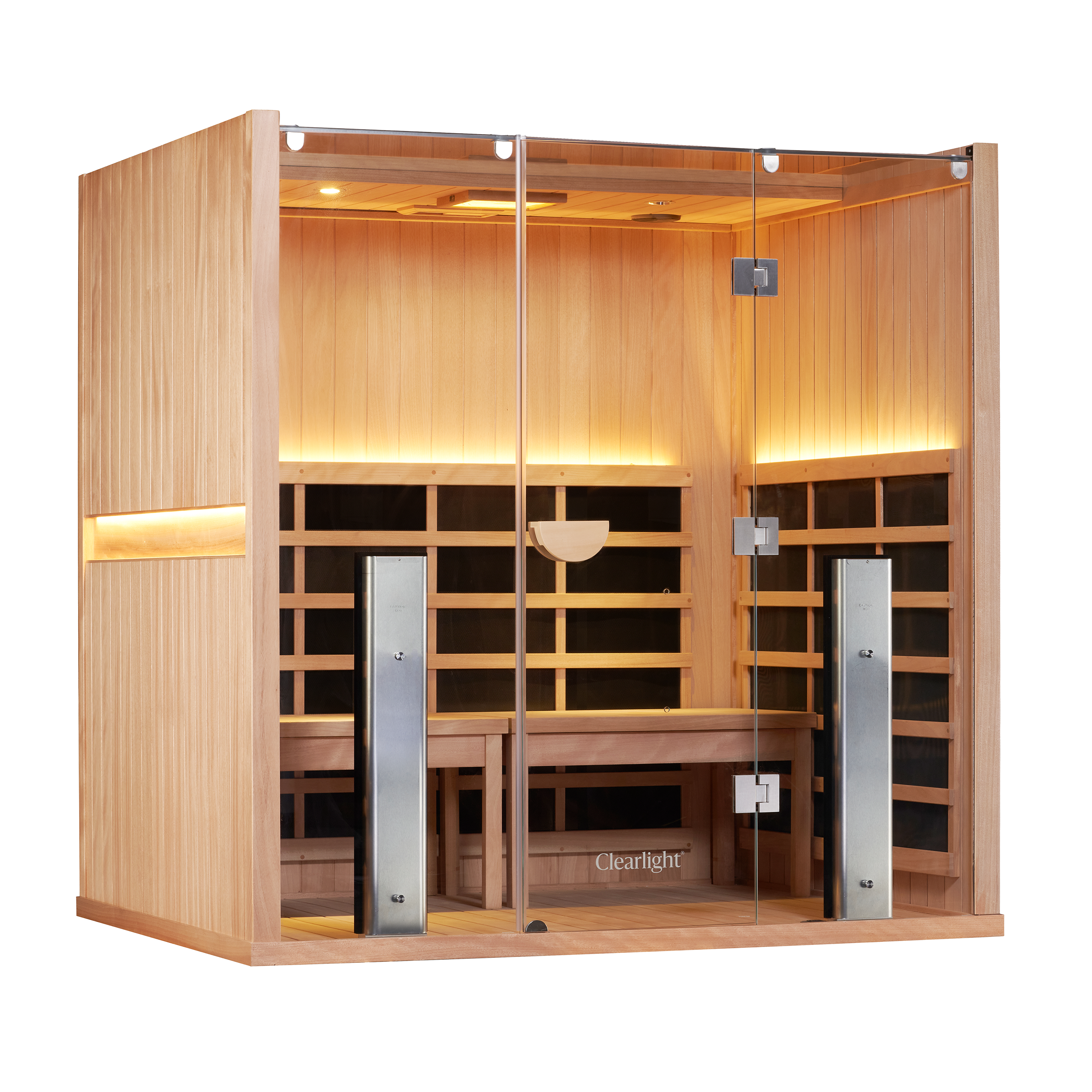 Sanctuary Yoga 4 Person Sauna | Okoume Pro | EU Plug