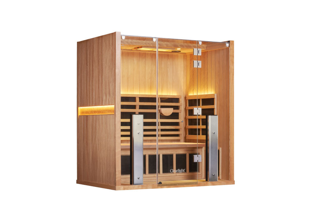 Sanctuary 3 Person Sauna | Okoume Pro | EU Plug
