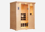 Sauna esencial para 3 personas