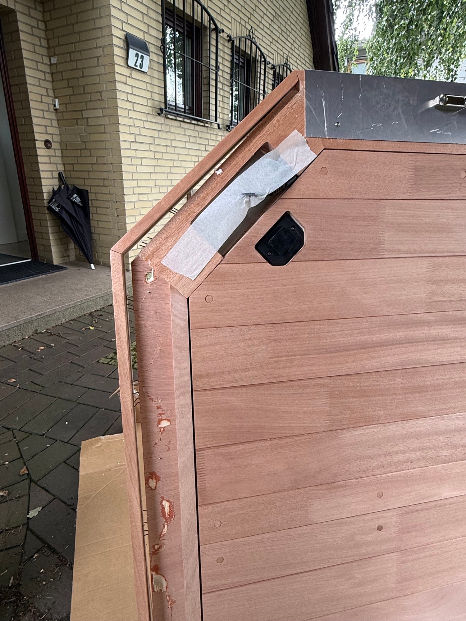 Santuário Sauna para 1 pessoa | Okoume | EU Plug