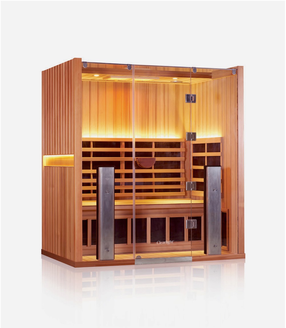 Sanctuary 3 Person Sauna | Okoume Pro | EU Plug