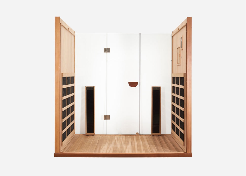 Sanctuary Yoga 4 Person Sauna | Okoume Pro | EU Plug