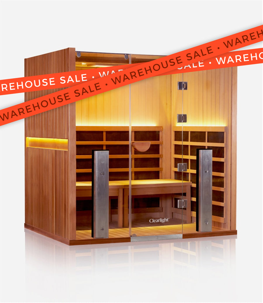 CLEARANCE | Sanctuary Yoga 4 Person Sauna | Cedar | EU Plug | End of Line
